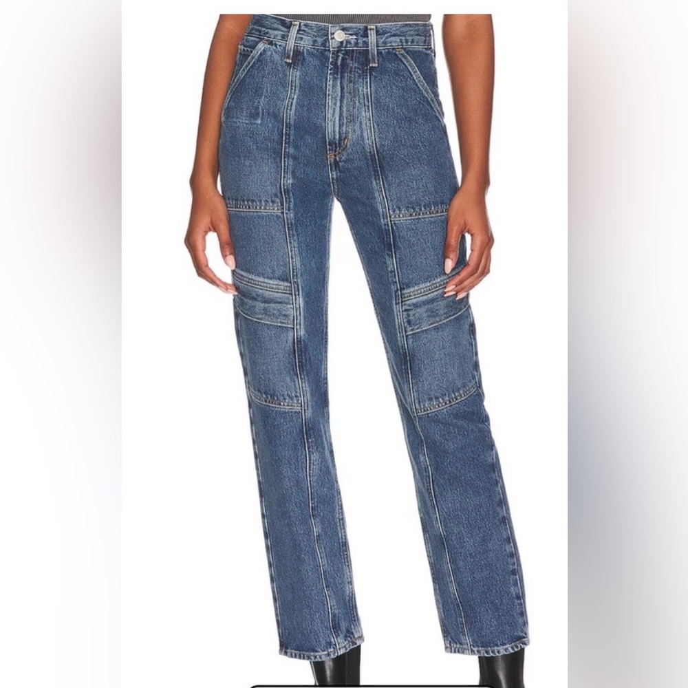 AGOLDE Cooper Cargo Jeans in Regulation